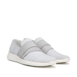 Vince Aston Slip-On Sneakers - White/Grey